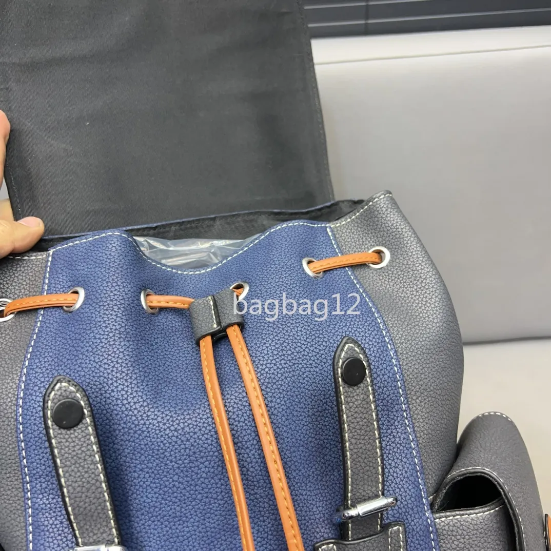 Mens leather designer backpack sale