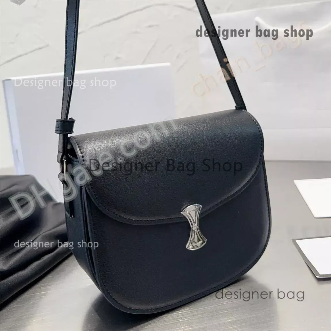 Designer-Tasche Leder Schulterketten Tasche Luxus Frau Umhängetasche Handtasche Einkaufstasche mit Box und Staubbeutel mit Logo 8 Farben