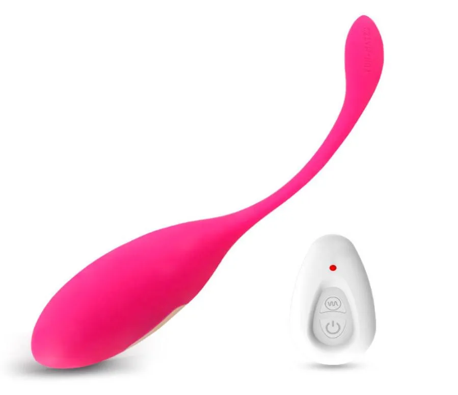 Klitoris Stimulator Drahtlose Fernbedienung Vibrator Silikon Kugel Ei Vibrator Wiederaufladbare Vaginal Kugeln Sex Spielzeug für Frau C189705748