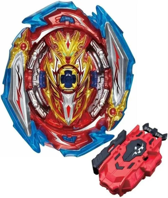 BX Toupie Patlama Beyblade Döndüren Üst SuperKing Sparking B173 Sonsuz Aşil DM039 1B ER TOY ile 220112311K7036918