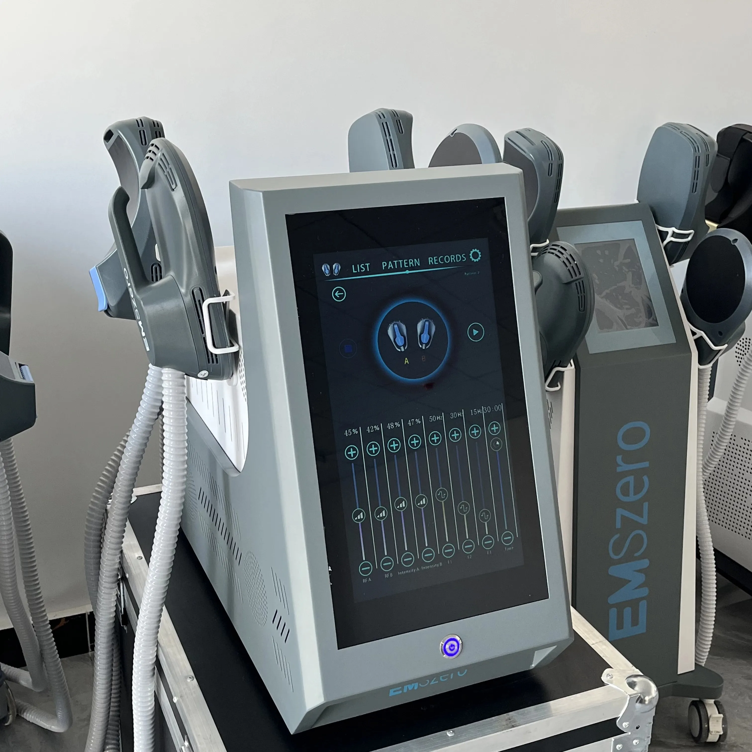 EMSzero Neo 6500w HI-EMT Slimming Machine with 4 Handles and