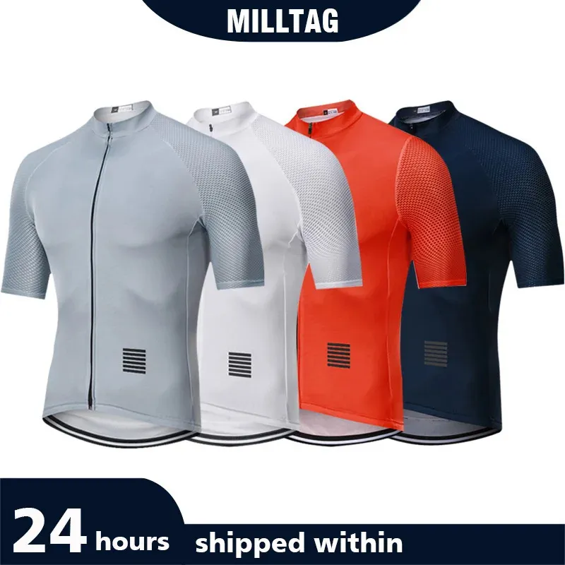 MILLTAG tout léger Pro Aero Race Fit manches courtes maillot de cyclisme 3.0 respirant maillot ciclismo hombre 240109