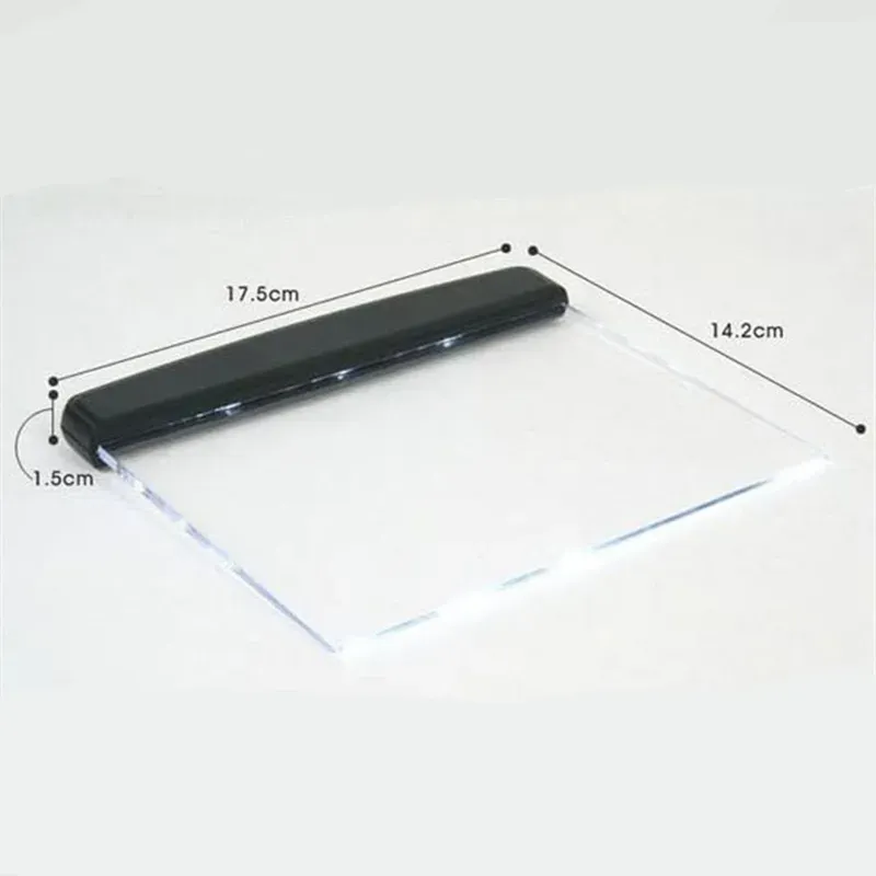 Flat Plate LED Book Light Reading Indoor Lighting Portable Travel Panel Dormitory Desk Lamp Eye for Students Bedroom