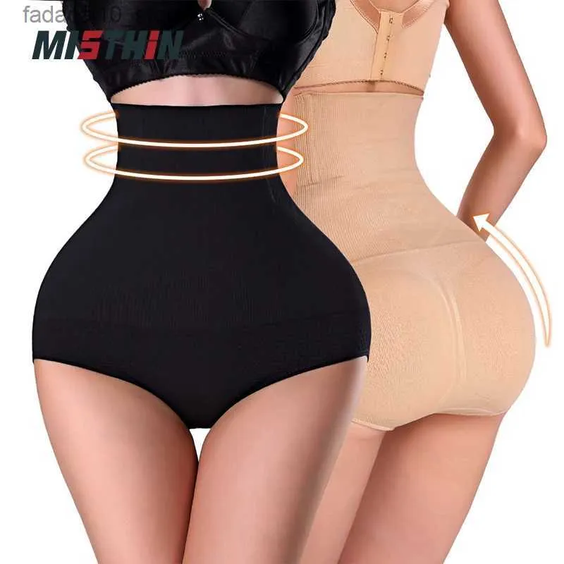 Midjan mage shaper misthin sexig höftformar kontroll trosor bantning mage underkläder midja cinchers kvinnors plus size body shaper platt tu q240110