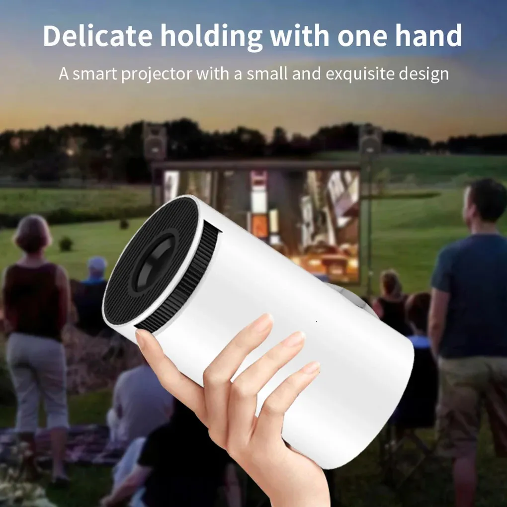 1080p dla projektora wydajności HY300 LED Stylish and Portable Home Cares Android AU 240110