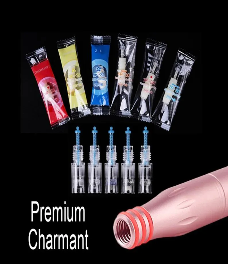 Ersatznadel-Patronenspitzen für Charmant 2 Permanent Eyebrow Eyeline Lips Rotary Makeup MTS Tattoo Pen Machine Skin Care Bea3881663