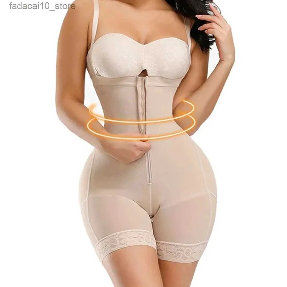 Taille Tummy Shaper Fajas Colombianas damescorset Taillebinders Body Shapers Shapewear Modelleringsriem Push Up Butt Lifter Slank ondergoed Q240110