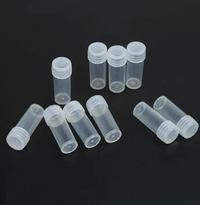 5 ml Rensa plastprovflaskvolym Tom burk kosmetiska 5g containrar Small förvaring innehåller flaskkökstillbehör6449980