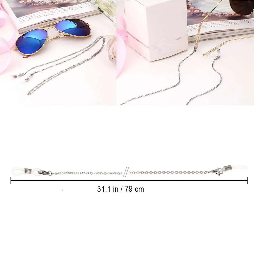 Spectacles Eyeglasses Sunglasses Neck Cord Stainless Steel Plating Chain