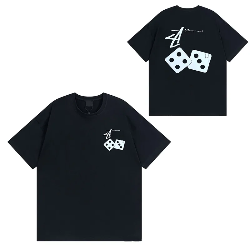 T-shirt Stussy T-shirt T-shirt Designer T-shirt Hip Hop Top Lettres à manches courtes Femme Pullor de haute qualité imprimé Couple T Coton CP Hoodie 59