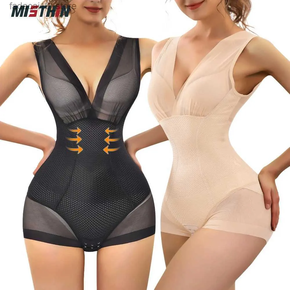 Waist Tummy Shaper MISTHIN Bodysuit Full Body Shaper Colombian Salome Girdle Women Lose Weight Slim Down Tummy Control Underwear Q240110