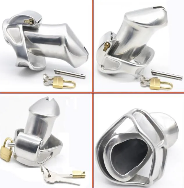 Chaste Bird Male 316l Stainless Steel Luxury Standard Cage Chastity Device With 2 Magic Locks A338 Y190706024681681