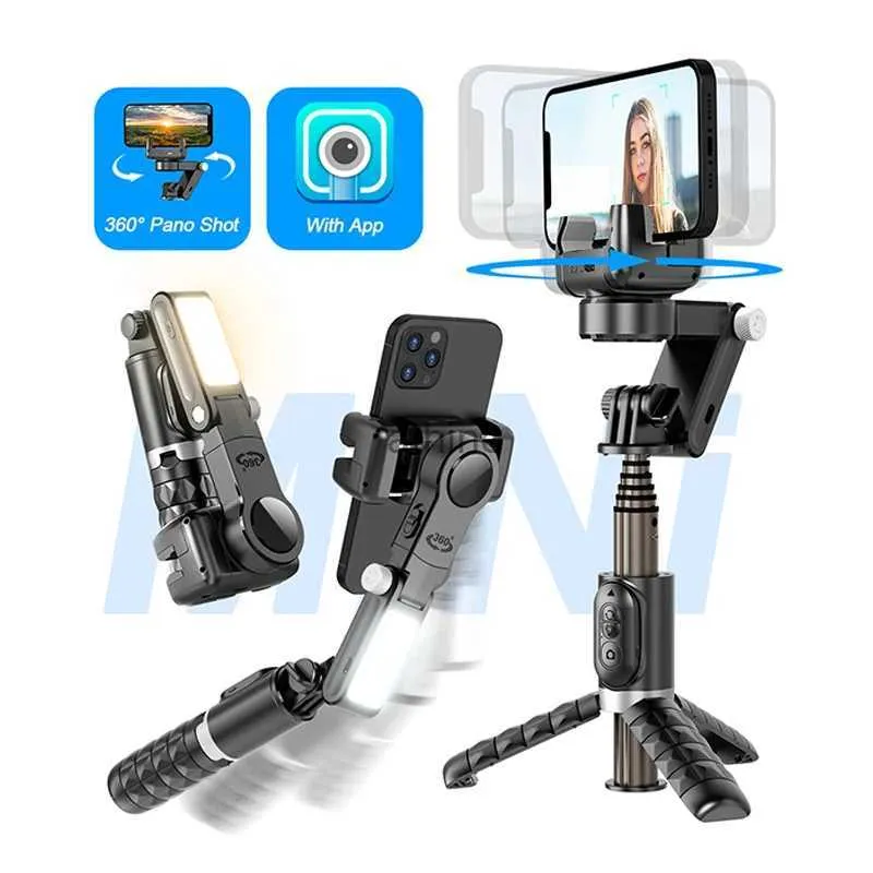 Selfie Monopods Auto Face Tracking 360 Rotation Gimbal Wireless