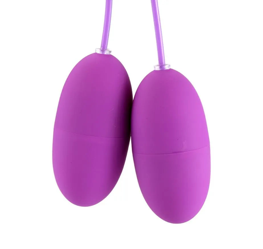 Doppio salto uovo USB power vibratore clitoride GSpot masturbazione prodotto del sesso telecomando vibrante pallottola giocattoli del sesso per le donne8436888