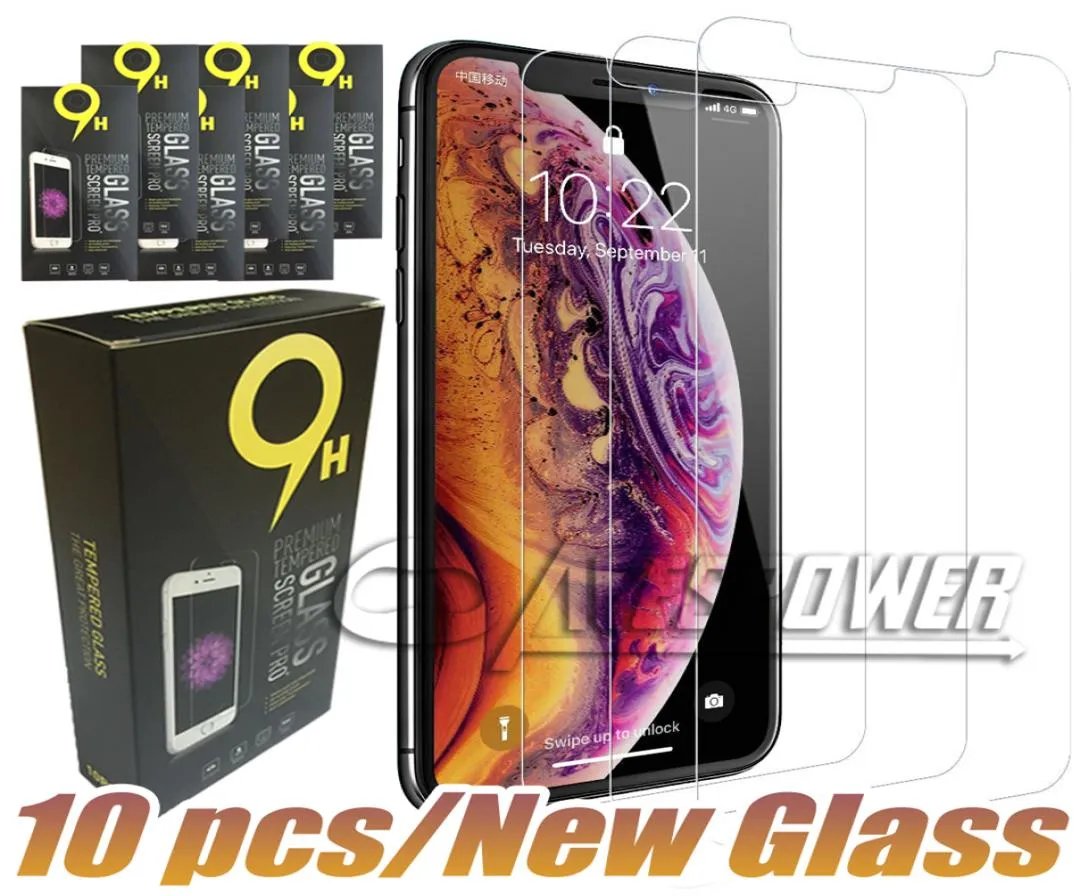 الزجاج الكامل المقرار من أجل iPhone 14 Plus 13 Pro 12 Mini X XS Max XR Samsung A30 A40 A50 A60 A70 A80 واقي شاشة PAPE9095802