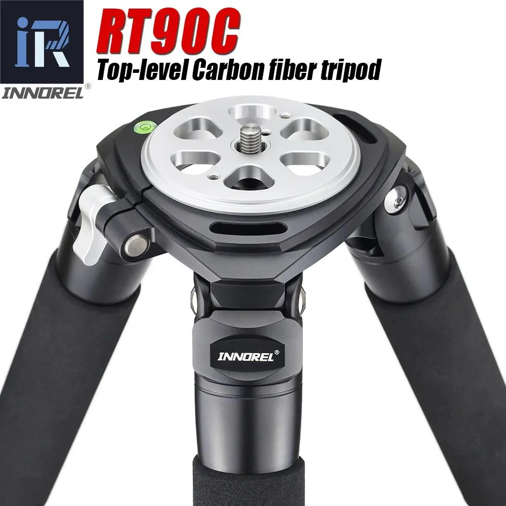 Sacs InNOREL RT90C (LT404C) Professionnel Tripod de caméra lourde ultra stable de niveau d'oiseaux de haut niveau de haut niveau