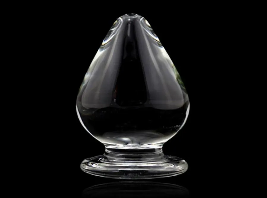 Anal Sex Toys Super Big Size Glass Butt Plug Shopping 10 5 CM Sexy Huge Pyrex Crystal Anal Plug for Women and Men Sex Products 12949463