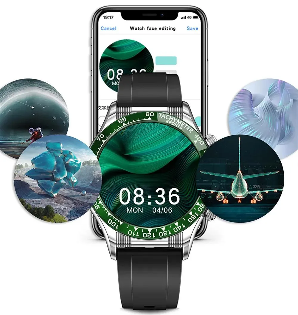 Устройства CZJW 2022 Новые Мужские Умные Часы Android Watch Фитнес Трекер  NFC Smartwatch Bluetooth Call 360*360 Полноэкранный Спортивный Браслет От  Ajyrh, 3 904 руб. | DHgate