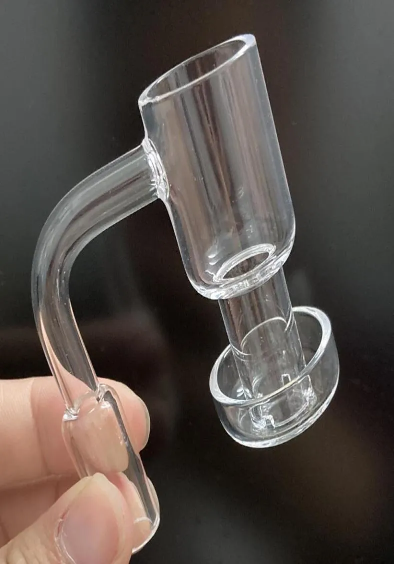 Terp Vácuo Quartz Banger 25mm OD Quartz Nail 14mm 18mm FemaleMale quartzo bangers Domeless Terp Slurper Up Oil Nails Dab Tool7318054