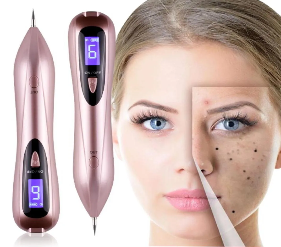 Stylo Plasma pour enlever les verrues, les nœuds, les tatouages, les taches de rousseur du visage, les taches noires, stylo de beauté électrique, Machine de beauté pour taupes à points ioniques4585544