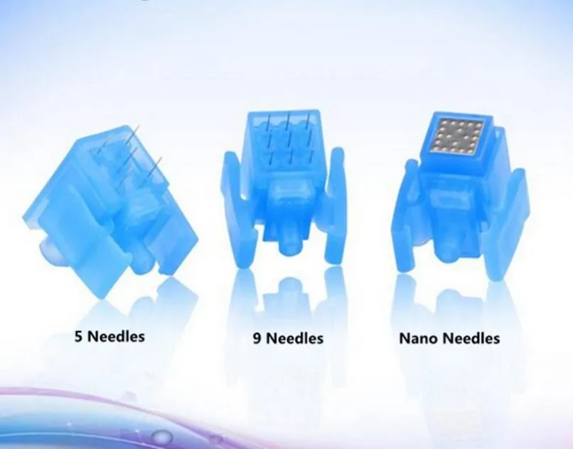 25st 59Nano Pin Needles Tip Pressure Cartridge för mesoterapi Meso Gun Injector Skin Care Wrinkle Removal8589996