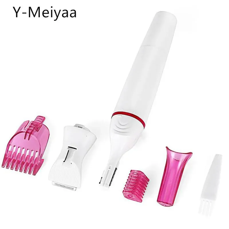 Çok Fonksiyonlu 5 İçinde 1 Elektrik Epilator Kaş Vücut Bikini için Ağrısız Düzeltici Suçu Saç Tıraş Ters Drop 4# 240110