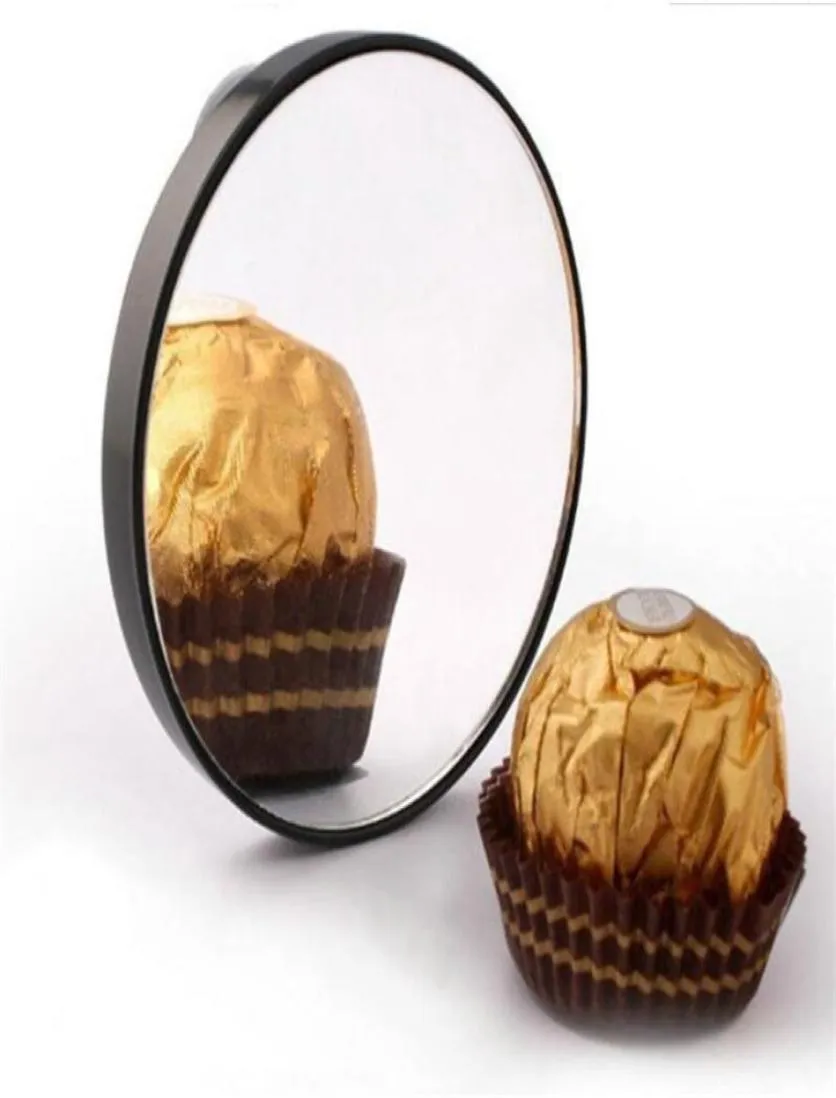 15-facher Make-up-Kosmetikspiegel, Pickel-Poren-Vergrößerungsspiegel mit zwei Saugnäpfen, runder Handspiegel XB18841558
