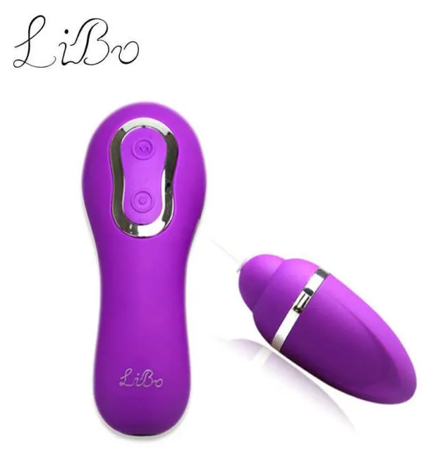 LiBo Bullet vibrateur saut oeufs fort 68 Mode Vibe adulte jouets sexuels pour femmes masturbateur Anal vagin masseur Clitoris stimulateur Y5582236