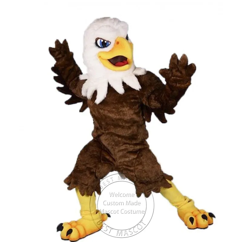 Halloween Hot Sales Fierce Eagle mascot Costume for Party Cartoon Character Mascot Sale free shipping support customization