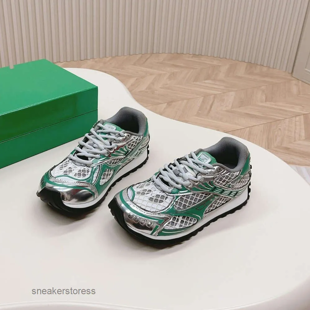 Ayakkabı 2024 Bottaega Yörünge Sneaker Tasarımcı Kadınlar Erkek Moda Spor ayakkabıları Yeni Moda Günlük Örgü Spor Erkek Kadın Sevenler
