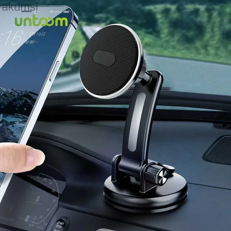 Handyhalterungen Untoom Autotelefonhalter Universal Magnet Armaturenbrett Handyhalterung im Auto Handyständer GPS-Unterstützung für 13 YQ240110