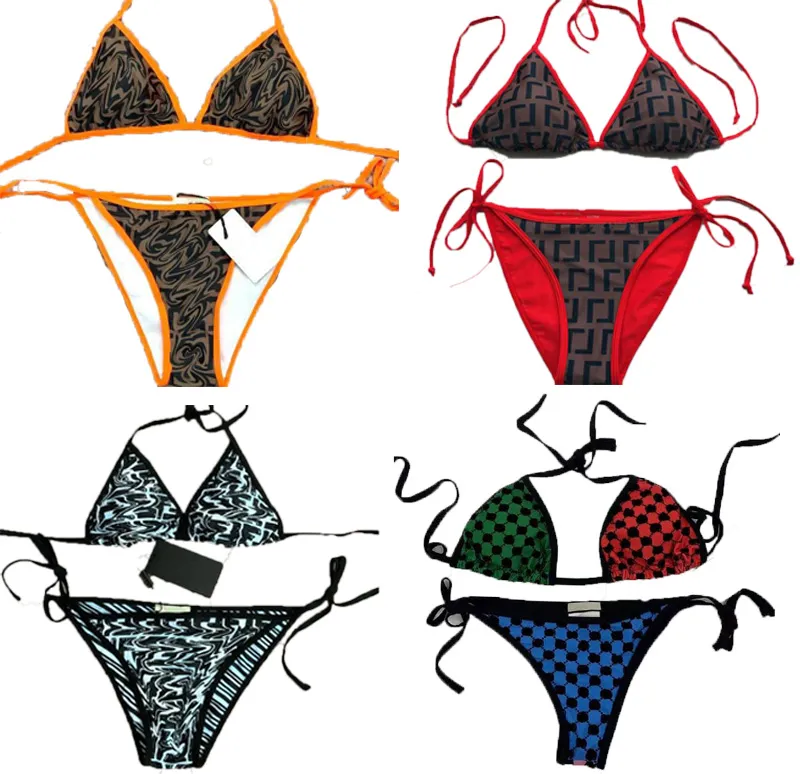 Maillots de bain pour femmes Designer Bikini Sexy Summer Fashion Beach Femme Respirant Maillots de bain à séchage rapide Sous-vêtements bikinis pour femmes