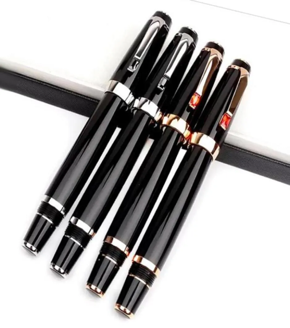 Promotion Pen Luxury Bohemies 4810 NIB Classic Fountain Pen Ink Penns Diamond Inlaid Cap Writing Office Supplies With Serie Number8168297