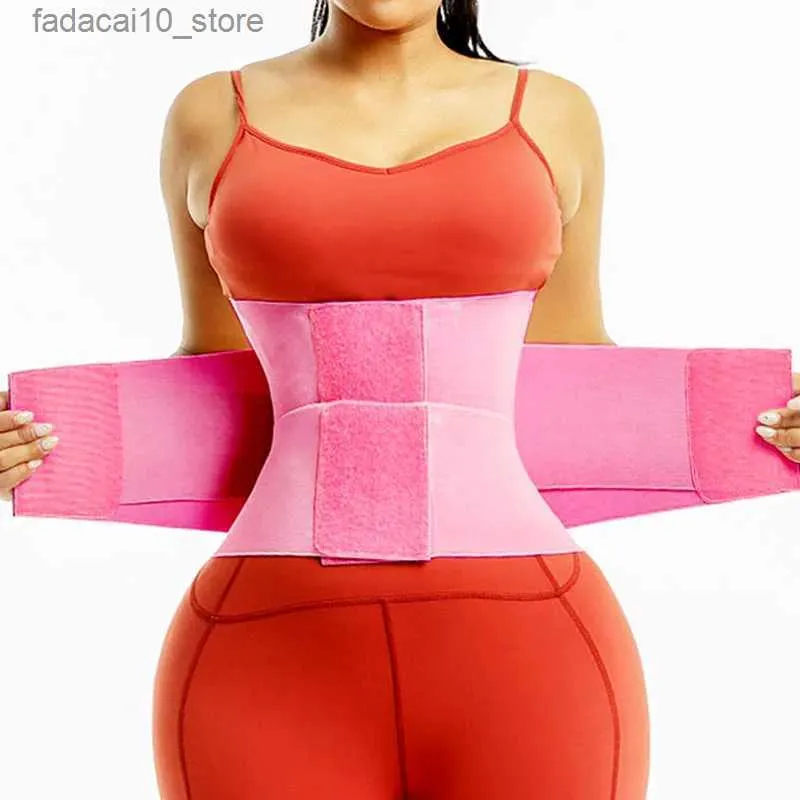 Taillen-Bauch-Shaper, heißer Körpermodellierungsgürtel, Taillen-Bauch-Trimmer, Mantelgürtel, Workout, Gewichtsverlust, Gurt, Korsett, Taillenmieder, Wickel-Shapewear, Q240110