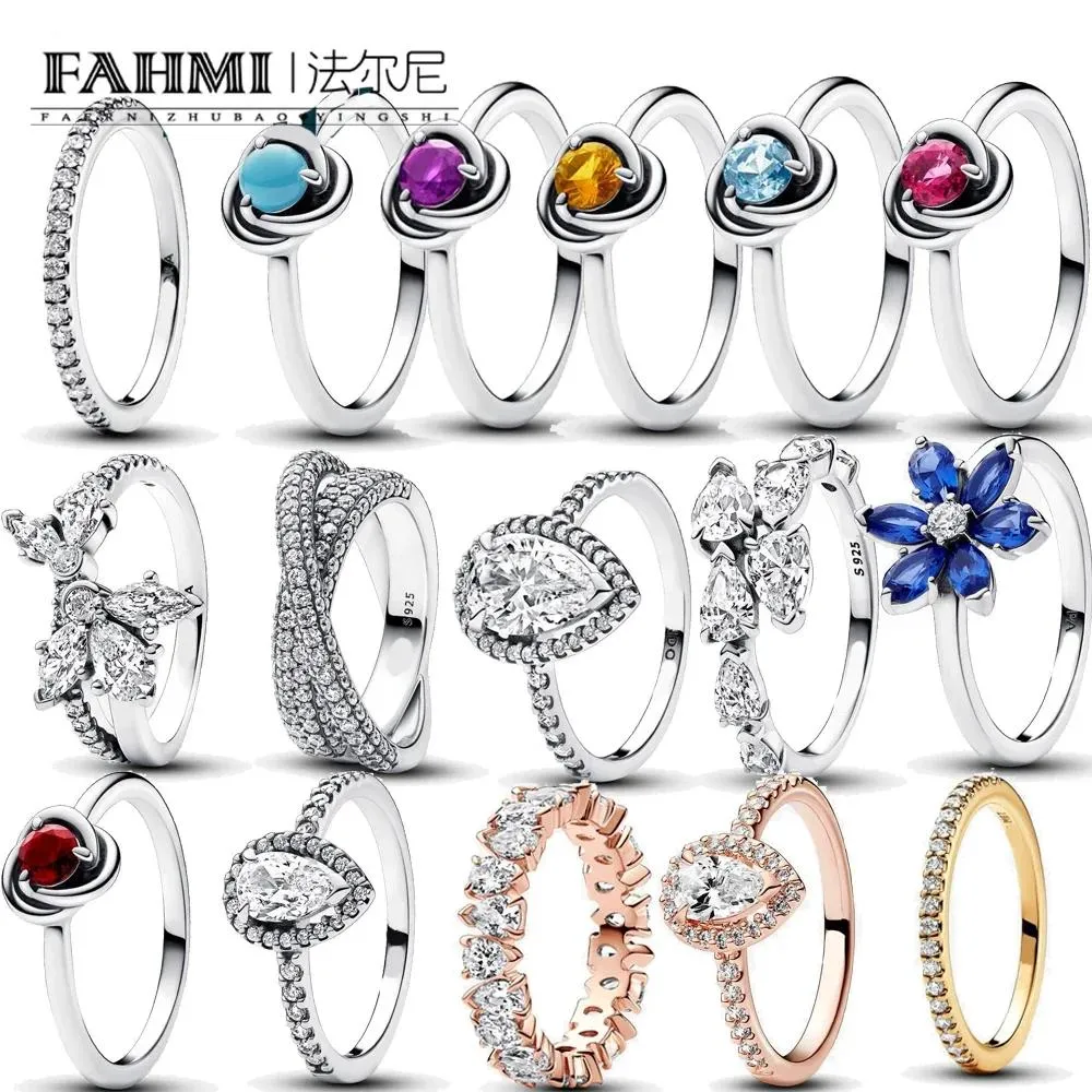 Bagues Superbe ensemble de bagues de mariage pour la mariée et le marié en bijoux S925 Bienvenue dans FAHMI My Store, bague moissanite à glace pilée