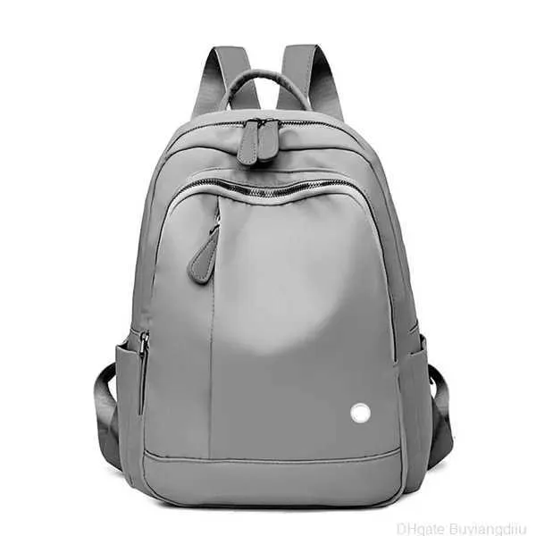 Simple Oxford LL Fabric Students Campus Outdoor Bags Teenage Shoolbag ryggsäck koreansk trend med ryggsäckar Leisure Travel LL888 2 Ki15