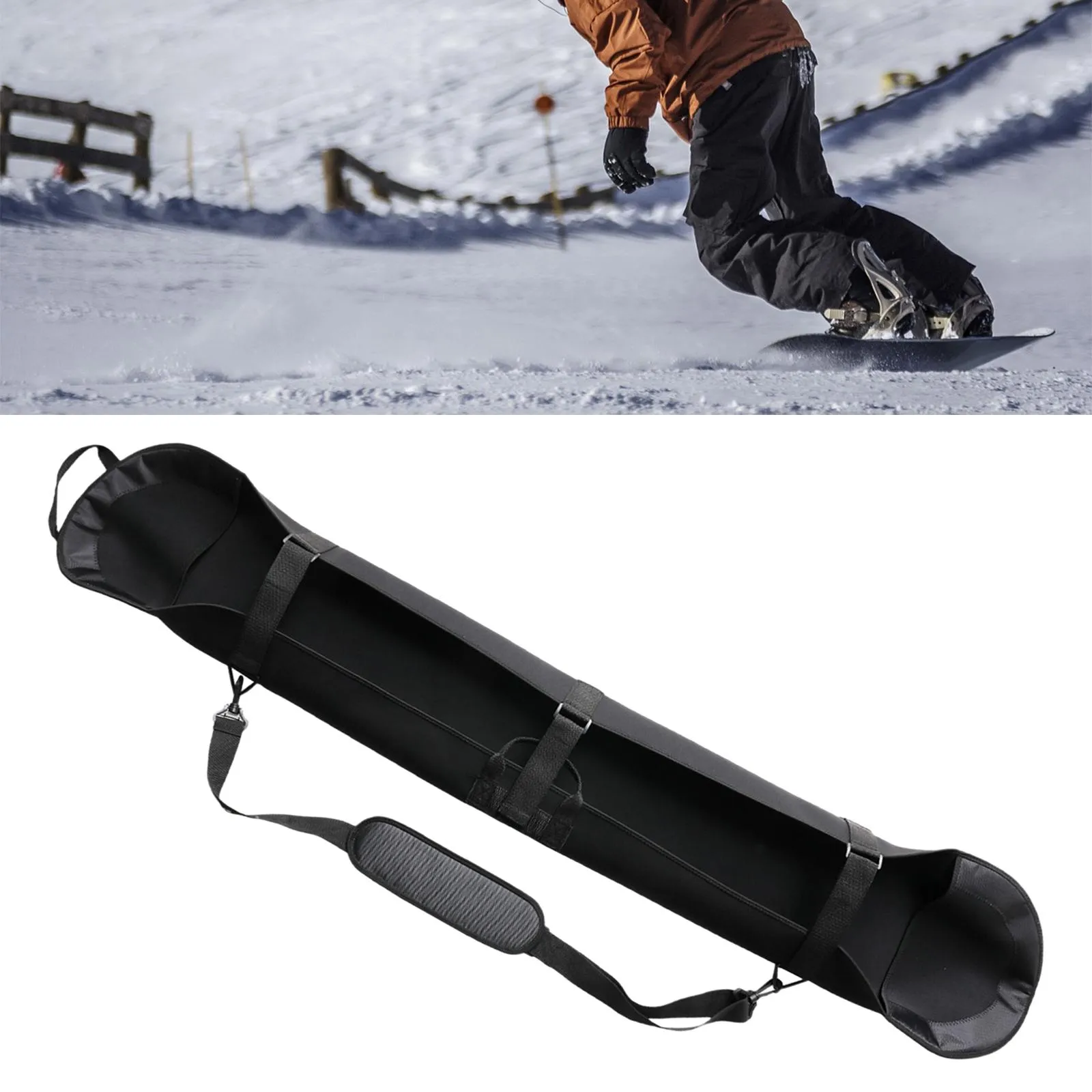 Snowboard Bag Snowboard Gear Bag Lightweight Practical Protective Snowboard Sleeve Snowboard Cover for Winter Sports Skating