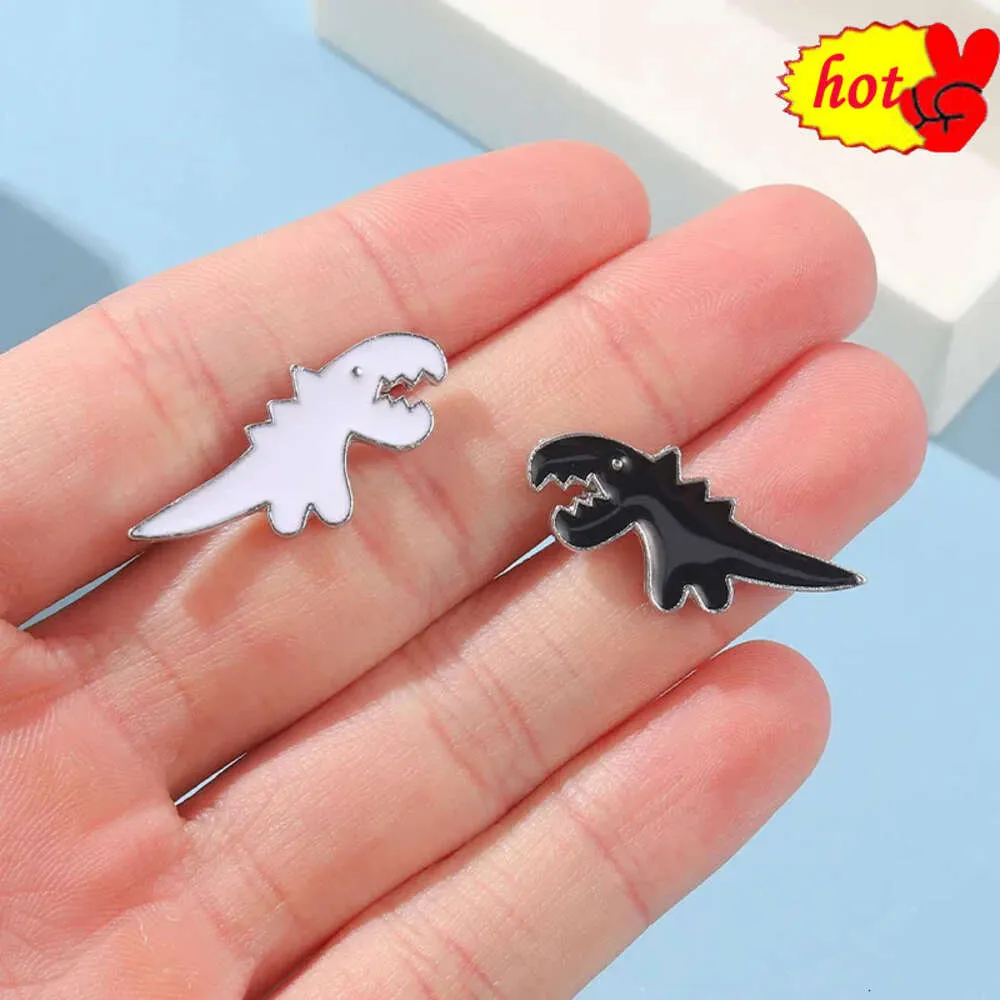 Enamel Pins Custom Myth Dinosaur Brooches Bag Clothes Lapel Pin Badge Animal Jewelry Gift for Kids Friends