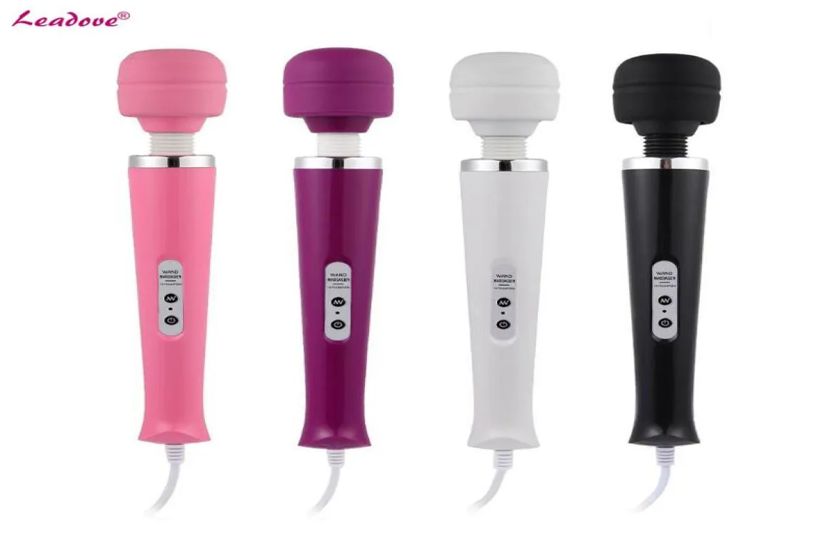 10 snelheden Krachtige Orale Clit Vibrators G spot Clitoris Stimulator AV Toverstaf Vibrator Anale Massager Adult Sex Toys voor Vrouwen Y26579546