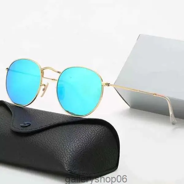2024 Luxury Designer Rays Solglasögon för män Kvinnor Square Half Frame Pilot Sun Glasses Classic Fashion Eyewear High Quality Lunettes de Soleil Pour Femmes 01cpxc