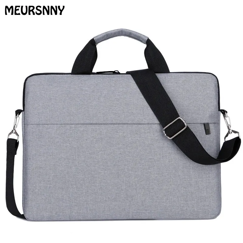 Torba laptopa w stylu biznesowym 156 14 133 cali przenośna ochronna okładka notebook Sleeve dla MacBooka Air 13 240109