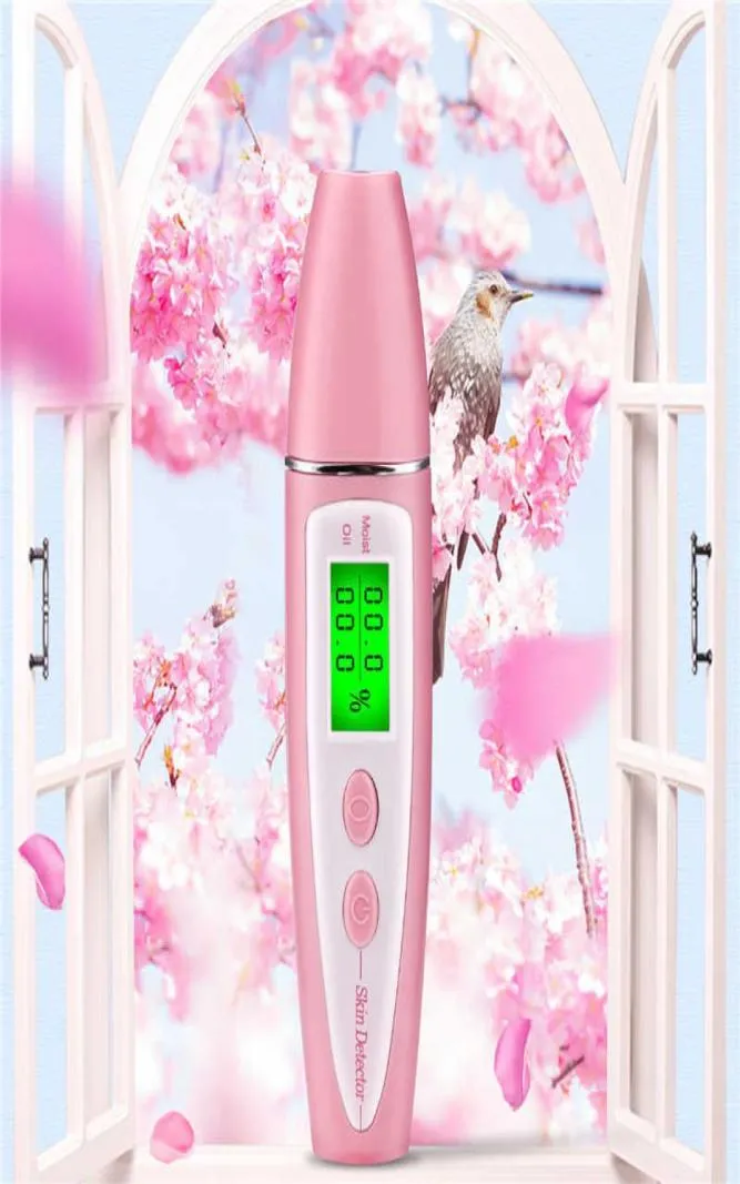 High Presicion LCD Display Body Skin Analyzer Moisture Oil Water Tester Meter Health Monitor Face Care 2108067390631