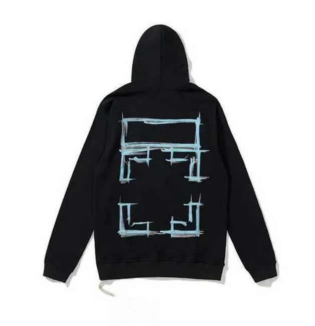 Offs Mens Hoodies Men s Sweatshirts Autumn Brand Off Gilded Plastic and Women s Couple s Whiteoff T shirts White gf4