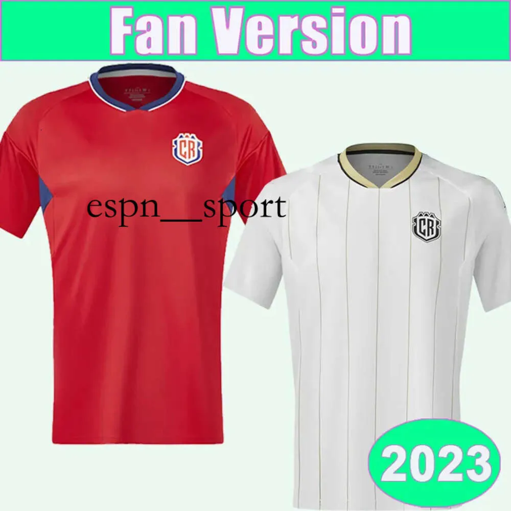 ESPNSPORT 23 24 Costa Rica J.Campbell Mens Soccer Jerseys National Team A.Contreras G.Torres Borges C Home Away Football Shirts Short Sleeve Uniform