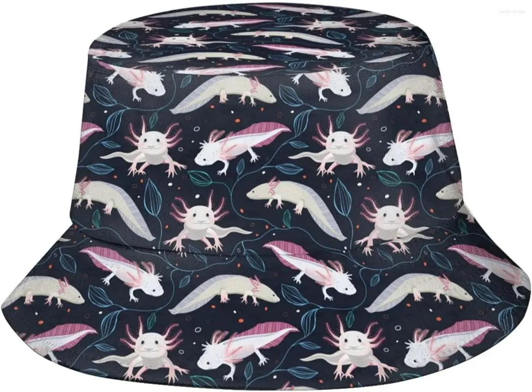 BERETS AXOLOTL CAPPO DI CUCCINA DEL CANCHE SOLET SOLE H AT FISTOLO HA T SUMPIMENTO SPIAGGIA DI VIAGGIO A PER UOMINO DONNE DONNE OUTDOOR