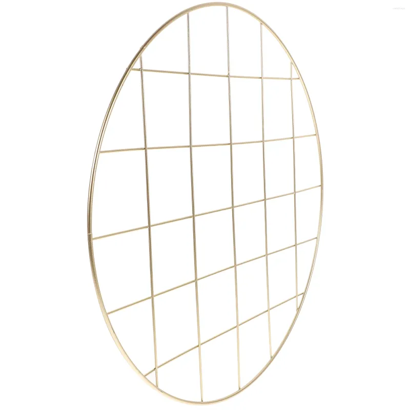 Frames Po Wall Wire Grid 1 Pc Mount Picture Storage Holder Background Frame Display|37X37X0 2CM