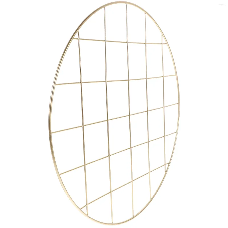 Ramar PO Wall Wire Grid 1 PC Mount Picture Storage Holder Bakgrundsram Display | 37x37x0 2cm