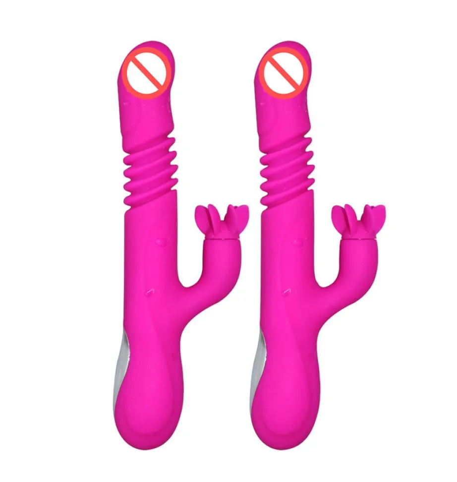 Jouets sexuels pour adultes, nouveau masturbateur féminin, température constante rapide, bâton AV, vibrateur, langue rotative, fort impact de choc, poussée Ro2201552