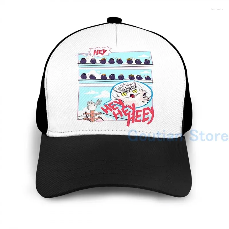 Cappellini da baseball Fashion Haikyuu - For The Birds Berretto da basket Uomo Donna Stampa grafica Nero Cappello unisex per adulti