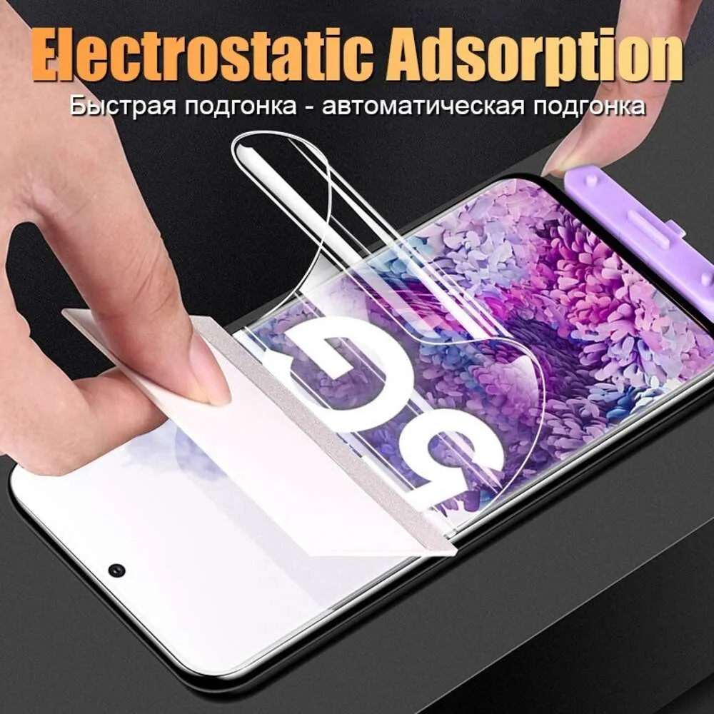 Hydrogel Film Voor Samsung Galaxy S24 S23 S20 S21 S22 Plus Ultra Fe Note 20 9 10 Plus A52S a30 A53 A51 A50 Screen Protector